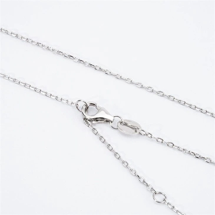 S925 Silver Necklace Moissanite